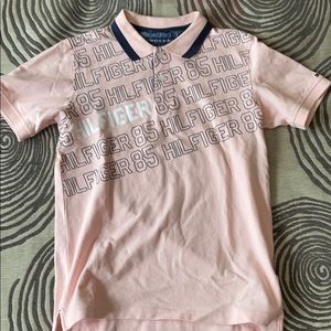 Tommy Hilfiiger Pink Short Sleeve Polo